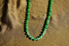Load image into Gallery viewer, Apple Green Siberian Jade Necklace