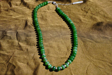 Load image into Gallery viewer, Apple Green Siberian Jade Necklace
