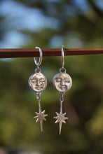 Load image into Gallery viewer, Celestial Huggie Hoops
