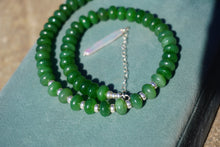 Load image into Gallery viewer, Apple Green Siberian Jade Necklace

