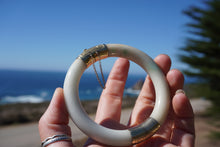 Load image into Gallery viewer, VINTAGE Jadeite Hinged Bangle
