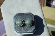 Load image into Gallery viewer, Big Sur Jade Cuff Links
