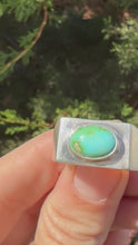 Load and play video in Gallery viewer, Sonoran Turquoise Signet Size 11
